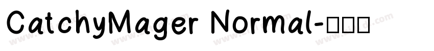 CatchyMager Normal字体转换